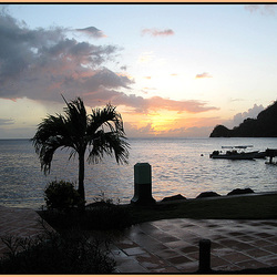 Sunset in the caribbean Sunset in the caribbean