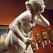 Detail of Nydia, the Blind Flower Girl of Pompeii by Randolph Rogers in the Princeton University Art Museum, July 2011