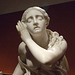 Detail of Nydia, the Blind Flower Girl of Pompeii by Randolph Rogers in the Princeton University Art Museum, July 2011