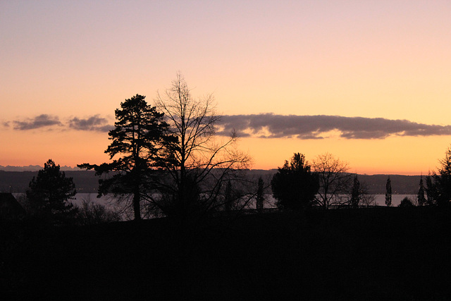 Blick aus dem Fenster