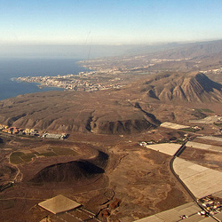 Anflug Teneriffa Süd