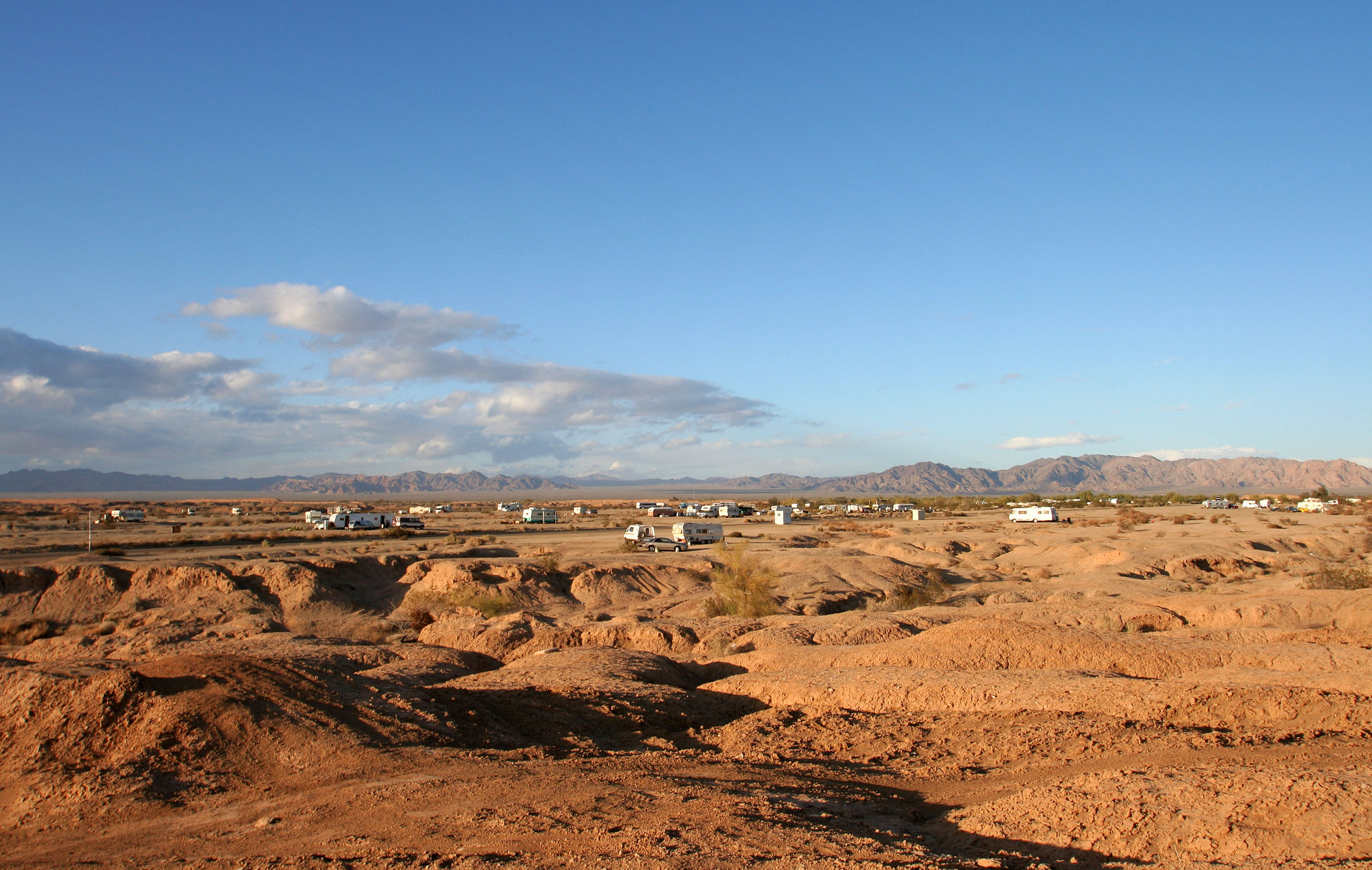 Salvation Mountain View Of Slab City (3498)