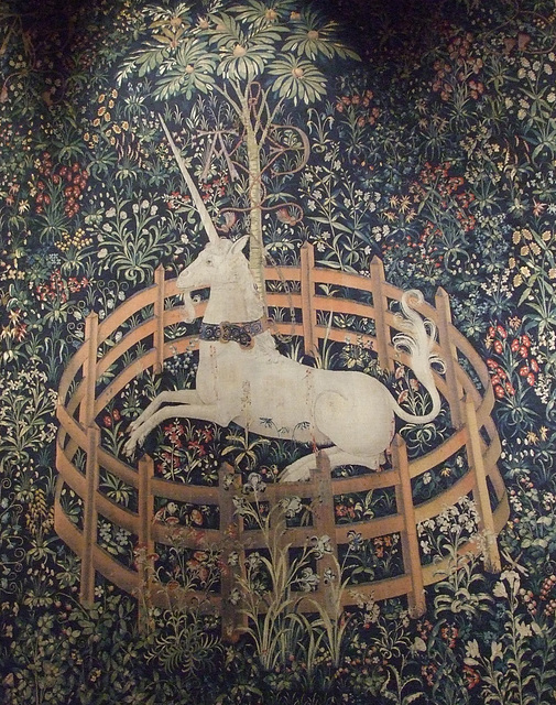 The Unicorn in Captivity Tapestry in the Cloisters, October 2010