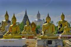 Buddha Park in Wat Phai Rong Wua