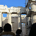First look at the imposing columns of the Parthenon.