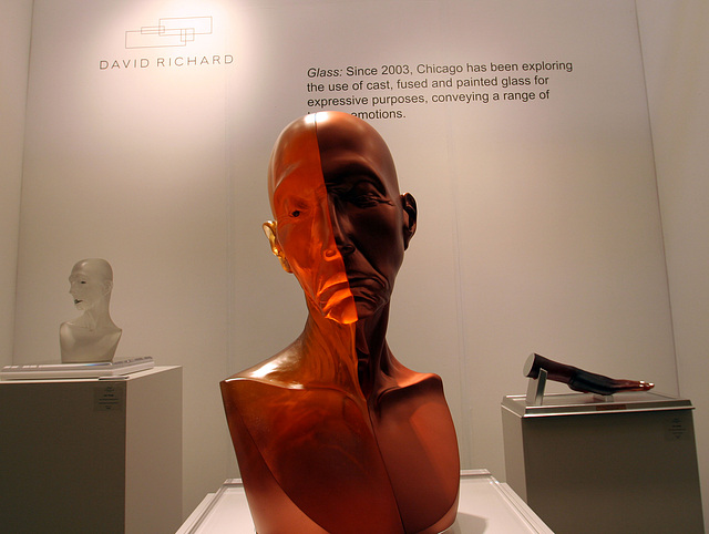 Palm Springs Fine Art Fair - Grand Toby Head With Copper Eye by Judy Chicago (2852)