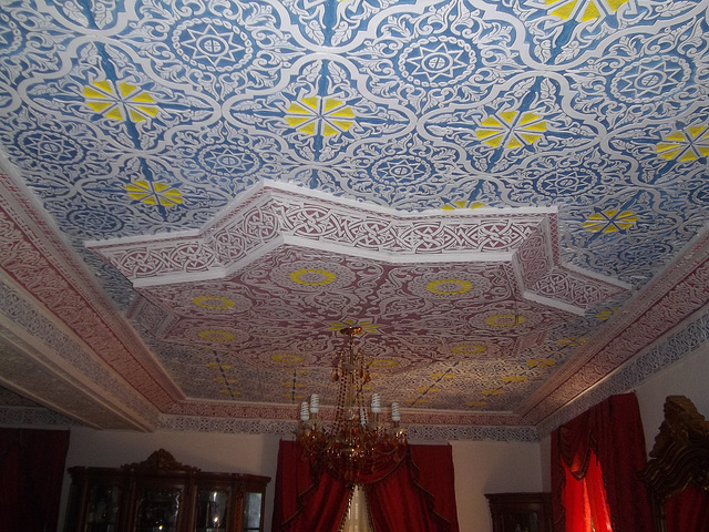 Plafond coloré..!