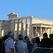 View of the Erechtheion, a temple built to honor Athena and Poseidon