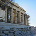 The west side of the Parthenon. Construction began under Pericles in 447 BC and completed in 438.