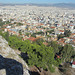 Looking down on the area of the ancient Agora, the old city.