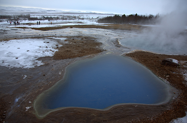 Geysir area