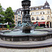 Brunnen auf dem Görresplatz in Koblenz am Rhein