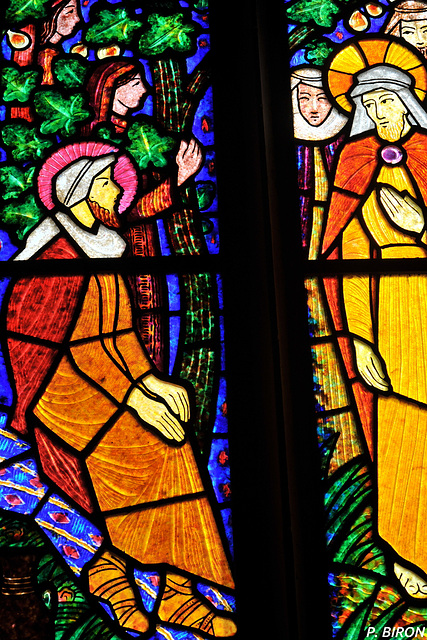 Rencontre du Christ et de St-Barthélémy - Eglise de St-Pierre de Cormeilles