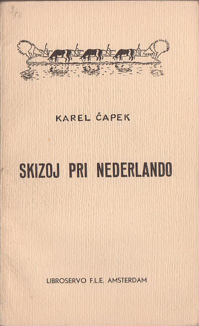 Karel Čapek - Skizoj pri Nederlando