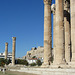 Temple of the Olympian Zeus with the Acropolis in the background.