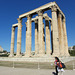 Temple of Olympian Zeus.  Columns are 17 meters tall