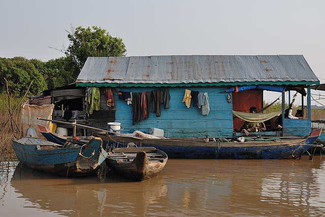 Mobil floating cottage