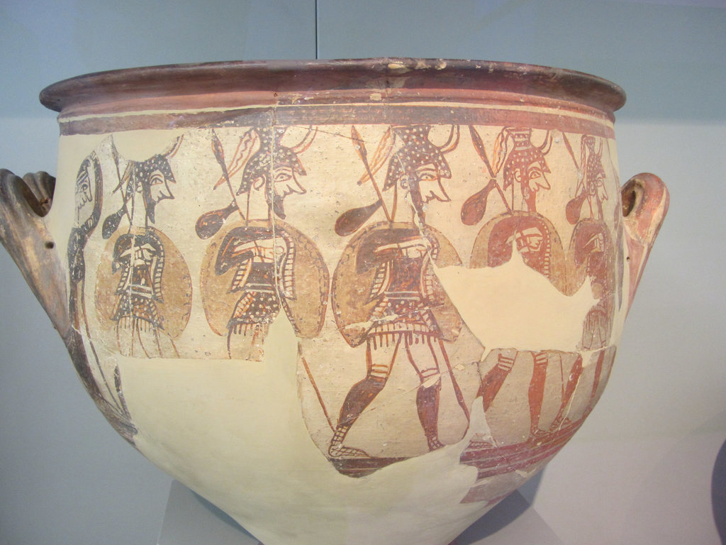 Those Mycenaeans must have had impressive noses.