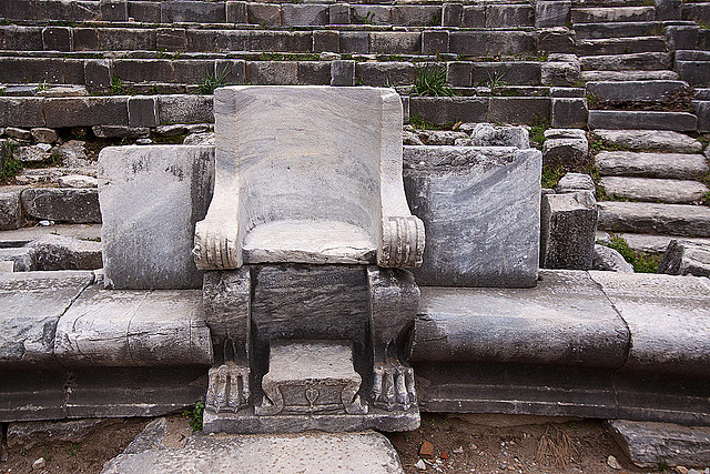 20120315 7784RWw [TR] Priene, Theater