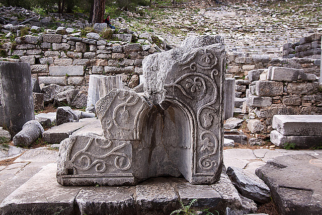 20120315 7781RWw [TR] Priene, Byzantinische (Bischofs) Kirche