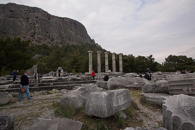 20120315 7775RWw [TR] Priene. Athene-Tempel