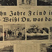 Nuremberg – Poster against the occupation of the Rhineland