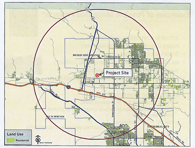 10 km Radius Around Power Plant