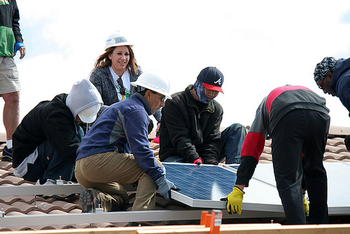 Solar Installation at the Residence of Cliff Lavy (2838)