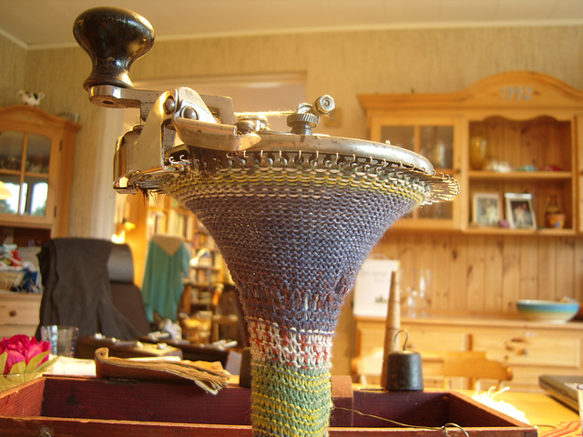 Oldest machine Test Knit