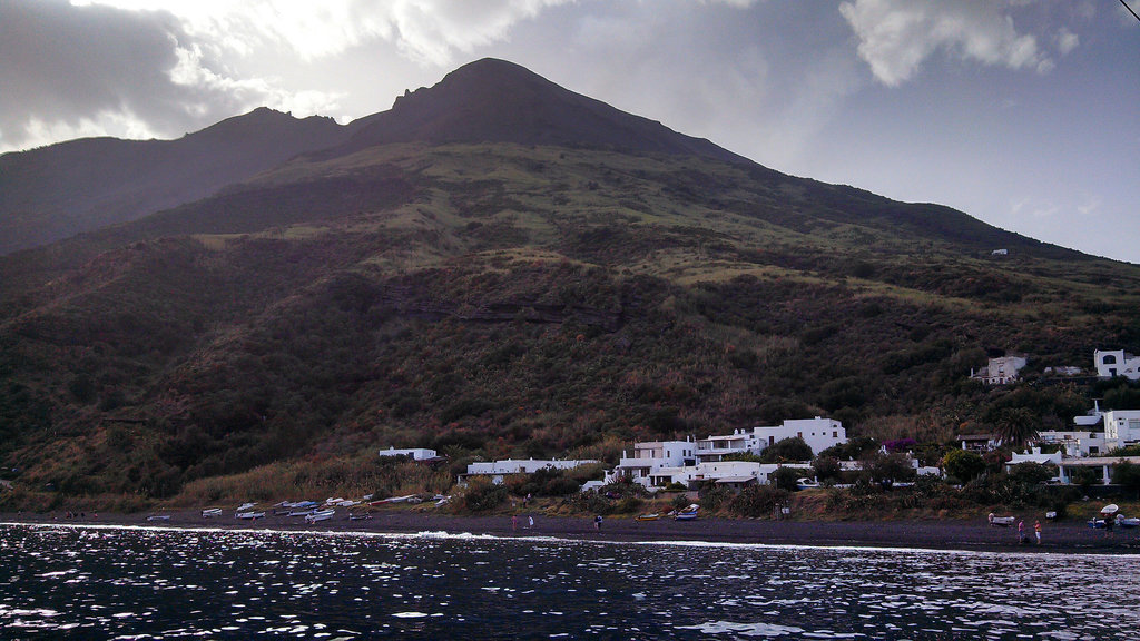 Sizilien, Liparische Inseln, Isole Eolie, Stromboli