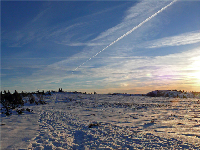 le chemin...dans le ciel