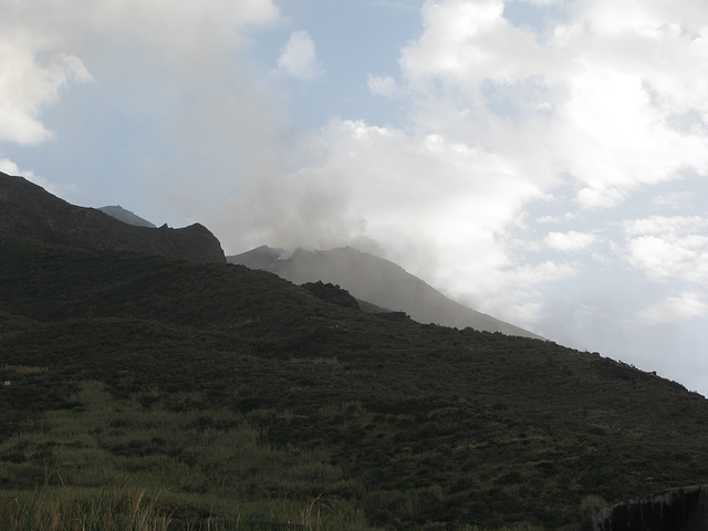 Sizilien, Liparische Inseln, Isole Eolie, Stromboli, Sciara del Fuoco