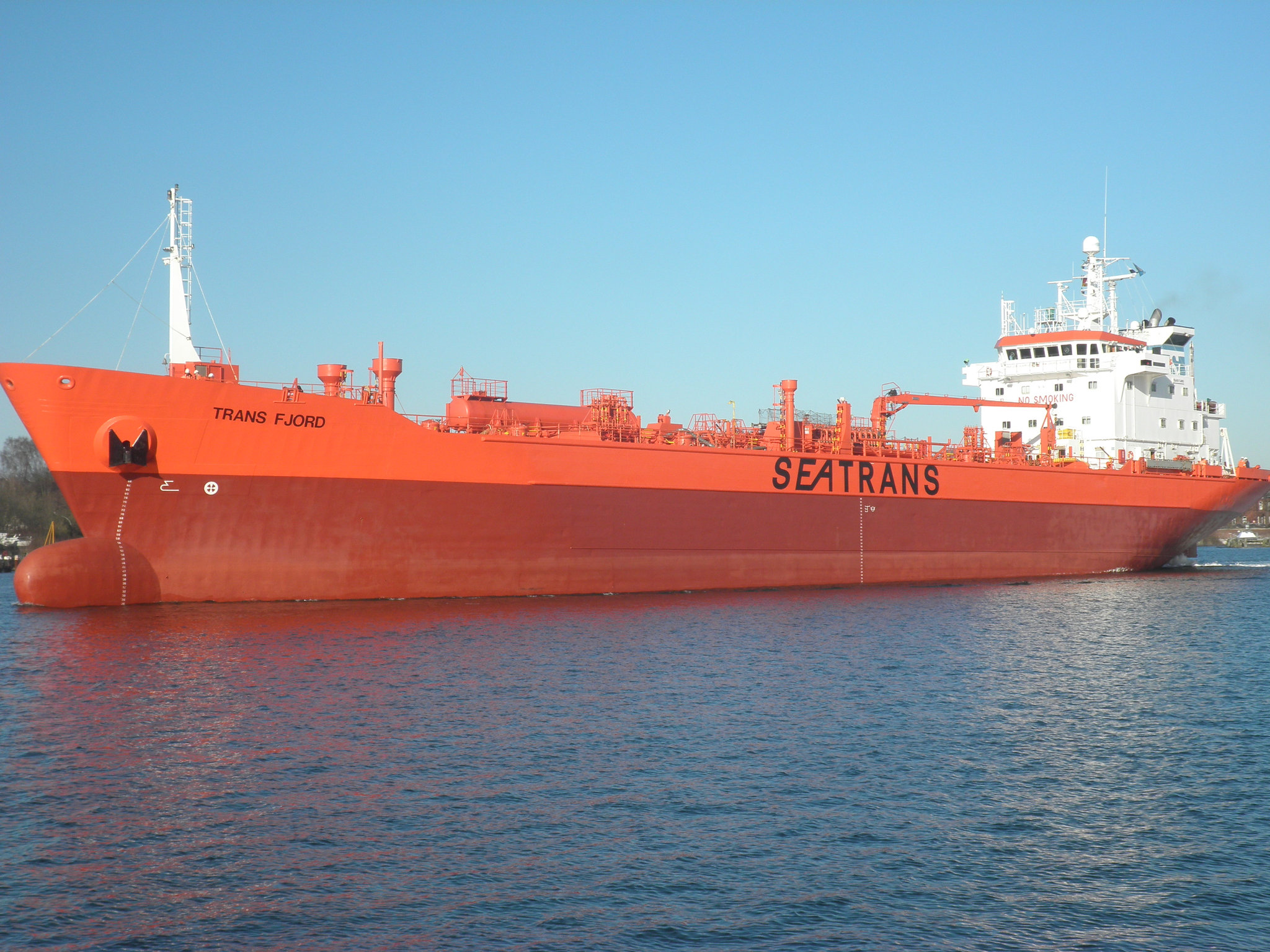 Tankschiff   TRANS  FJORD