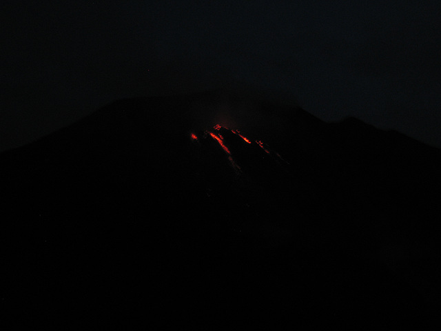 Sizilien, Liparische Inseln, Isole Eolie, Stromboli, Sciara del Fuoco