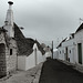 A Street in Alberobello (Grayscale Version)