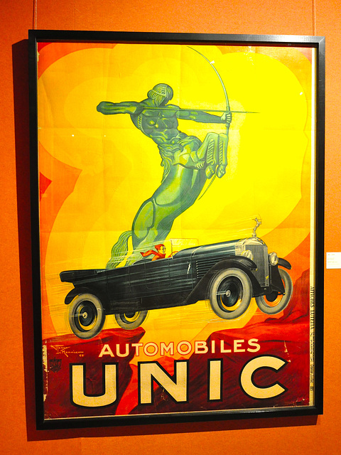 Poster for the Unic car brand