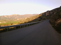 Route vers la montagne (Nedroma Maghnia)