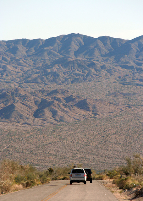 Cottonwood Exit From Joshua Tree National Park (3299)