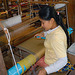 Women at work on the loom