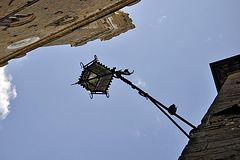Laterne an der Piazza dei Priori