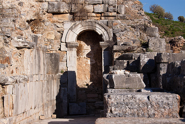 20120319 8156RAw [TR] Ephesos, Odeion (Konterthalle)