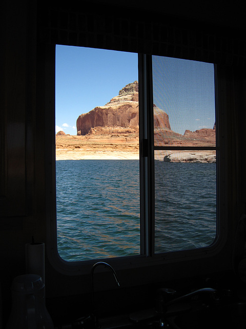 Lake Powell From The Kitchen Window (2408)