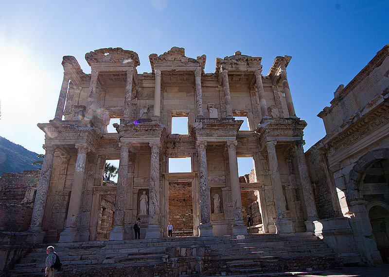 20120319 8100RWw [TR] Ephesos, Celsus-Bibliothek Kopie