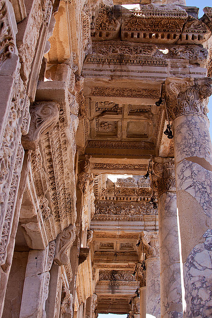 20120319 8095RAw [TR] Ephesos, Celsus-Bibliothek