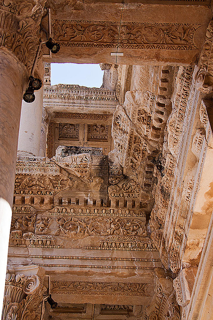 20120319 8093RAw [TR] Ephesos, Celsus-Bibliothek