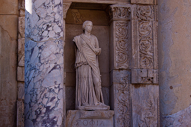 20120319 8089RAw [TR] Ephesos, Celsus-Bibliothek