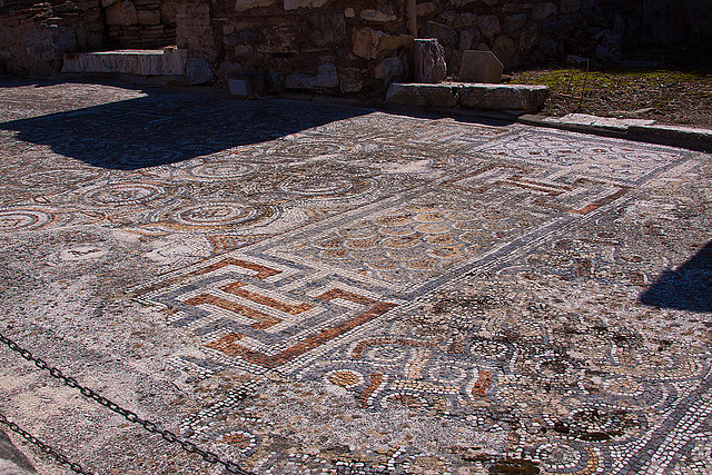 20120319 8057RAw [TR] Ephesos, Mosaik