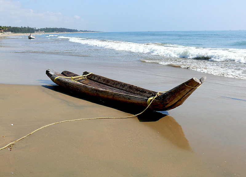 se poser...à Mahabalipuram