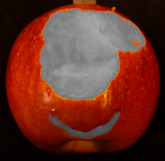 orange pomme