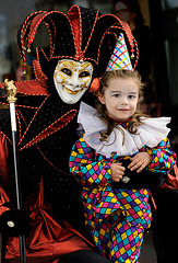 Rencontre au carnaval...